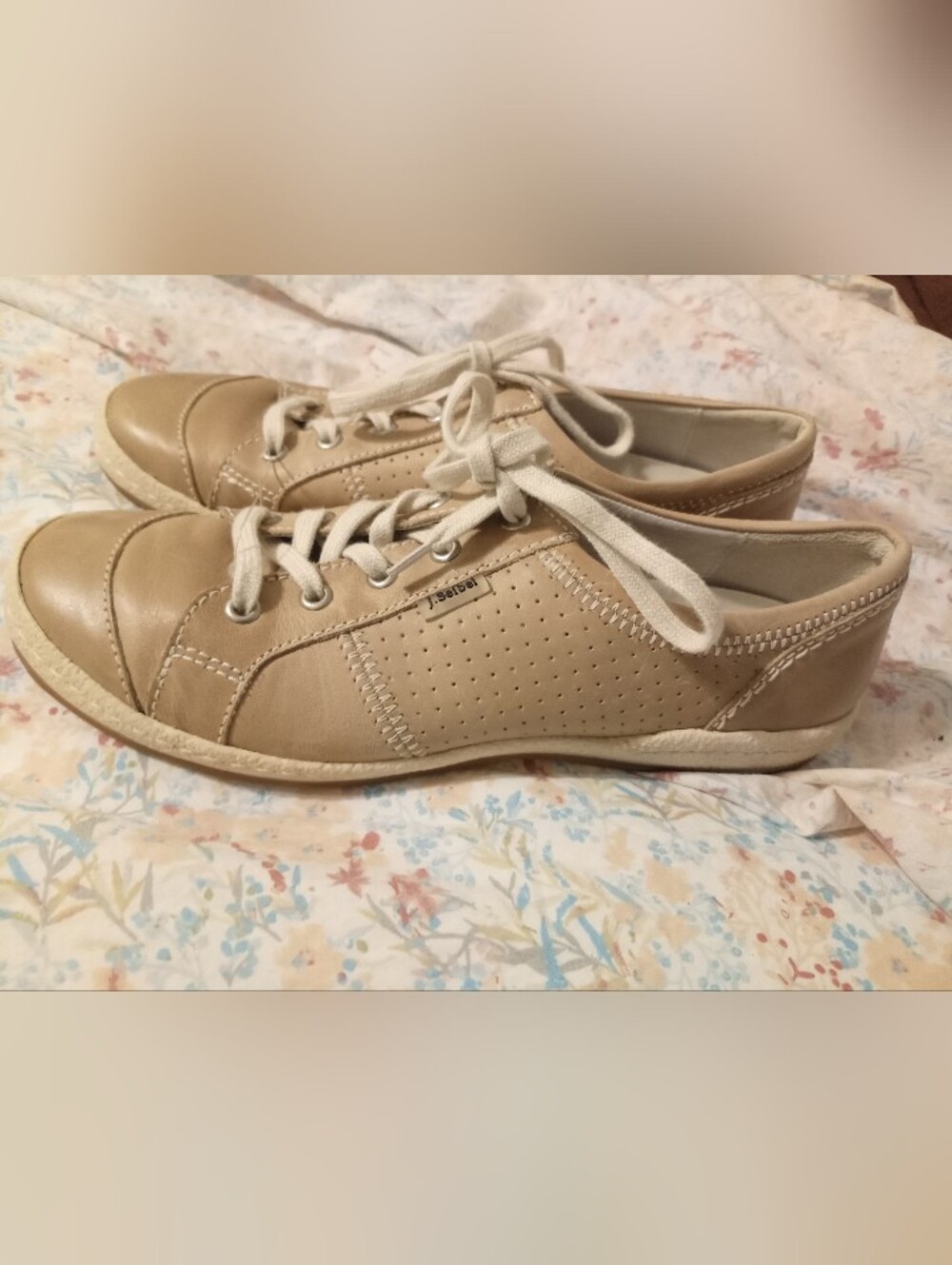 JOSEF SEIBEL European Comfort Tennis Shoes  Size 37/7 Leather Pickle Ball